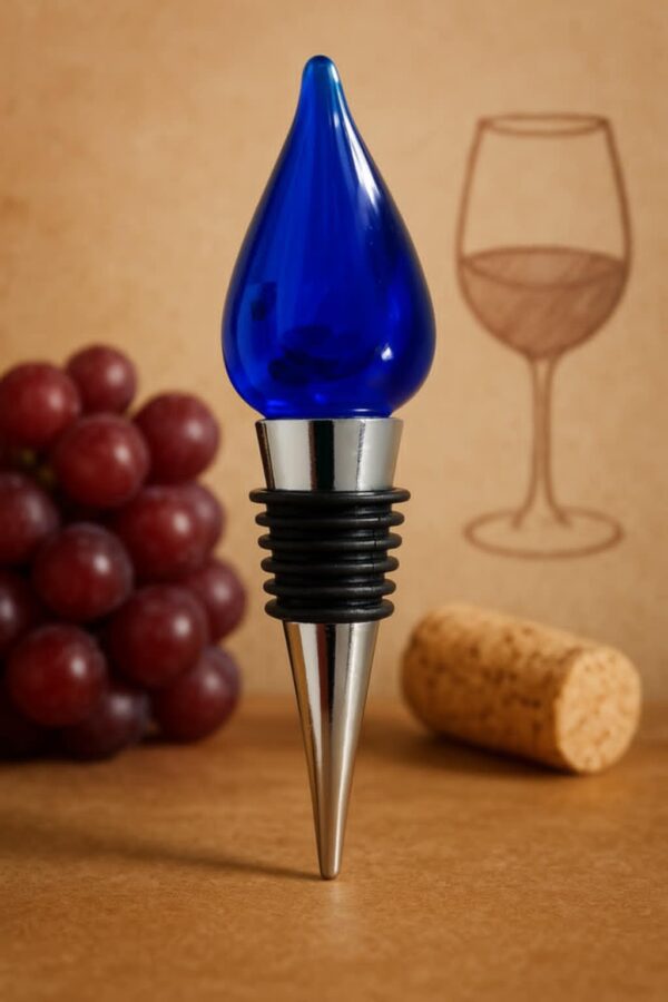 Bouchon de vin Bleu – Image 2