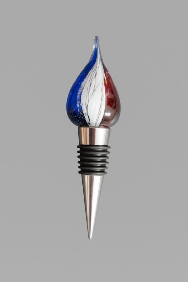 Bouchon de vin Bleu blanc rouge