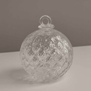 Boule de Noël Cristal clair