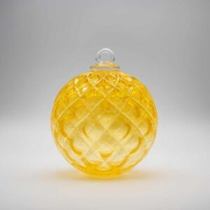 Boule de Noël jaune