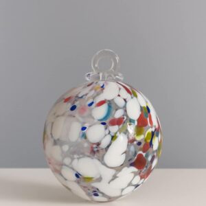Petite Boule de Noël arlequin