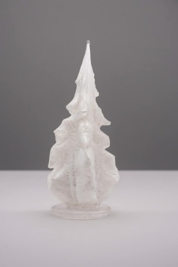 Sapin de Noël blanc